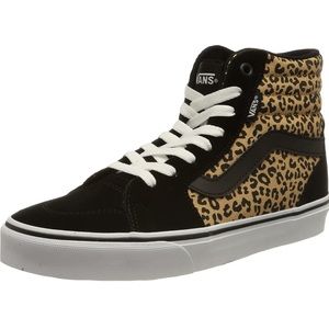 Vans cheetah high tops.